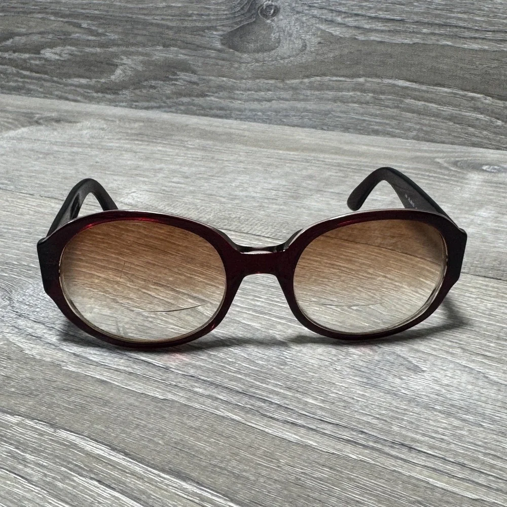Ralph Lauren RL 861/S Eyeglass Frames Womens 58-22-130 Red Oversize Italy‎